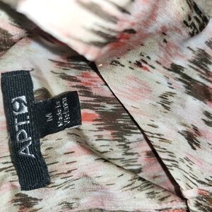 Apt. 9 Multicolor Patterned Blouse